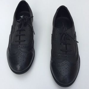 Studio Paolo Lace Up Oxfords Black 6 M